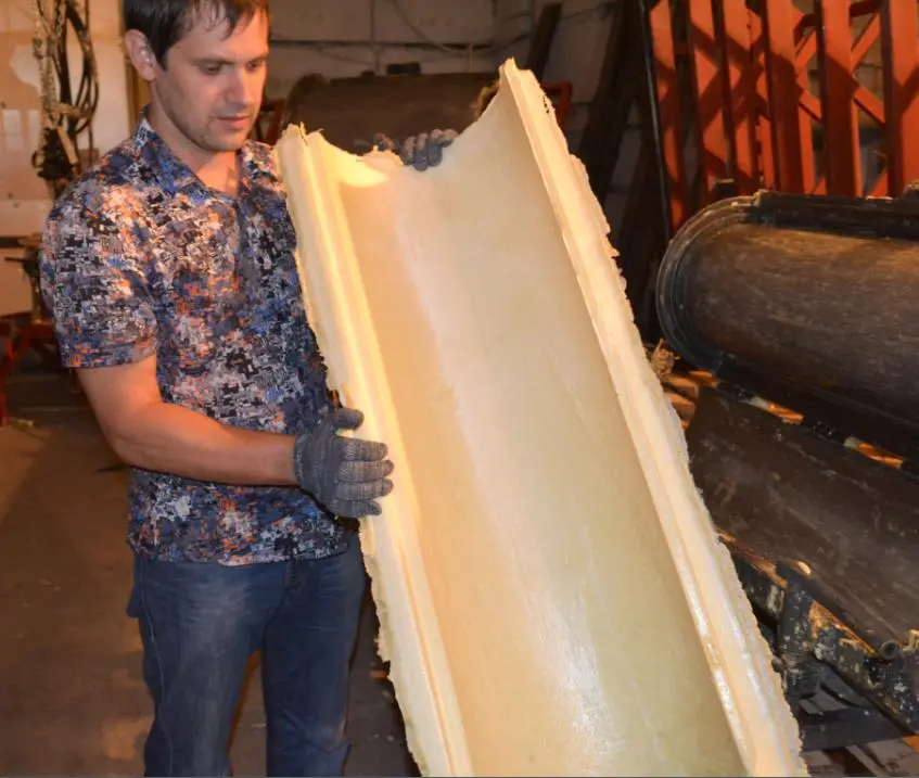 Испытание новой скорлупной системы для скорлуп ППУ